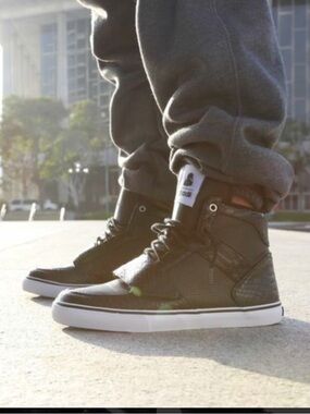 Radii men’s black high top sneakers size 12